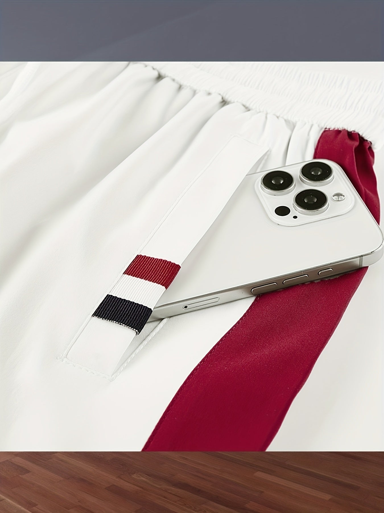 Unisex Sports Suits, Contrasting Colors, Stand-Up Collar Zipper Jacket + Side Striped Trousers, Spring And Autumn Leisure Fitness Two-Piece Suit