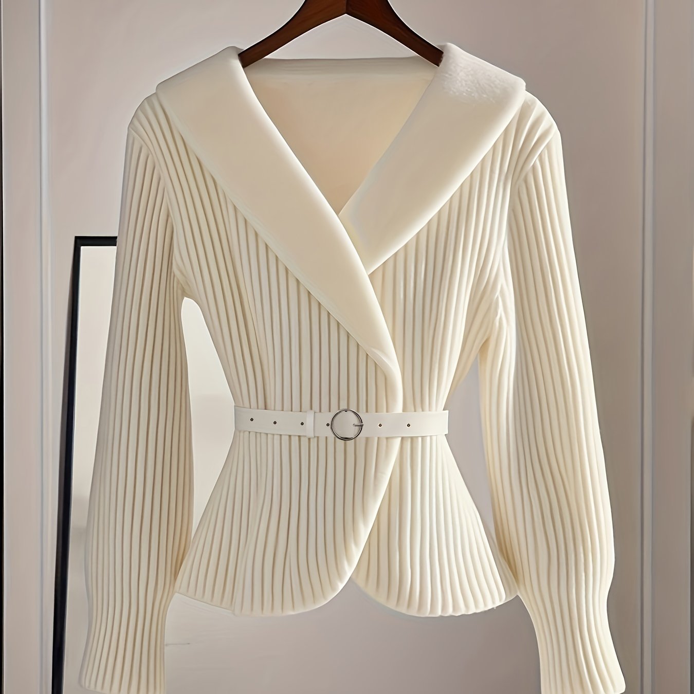 Autumn French Retro Long-Sleeve Sweater, Premium Chic and Stylish Lazy Style Green Fleece