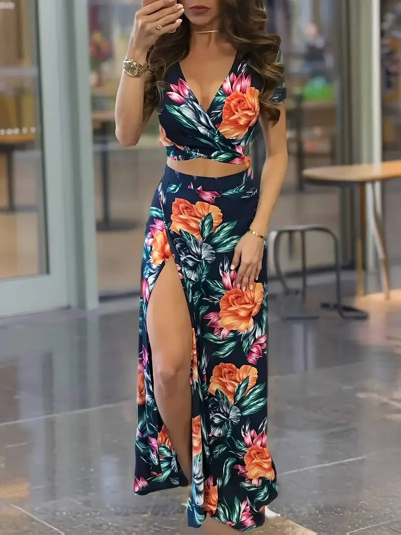 Sleeveless Splicing Zipper Maxi Dress for Women - V Neck High Waist Slim Fit Pleated Summer Office Streetwear Robe Dress