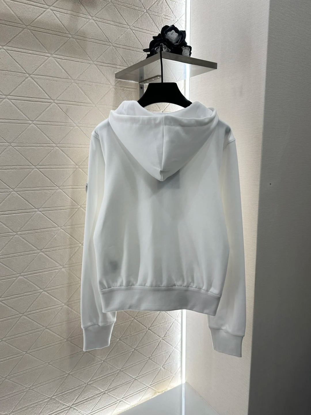 2025 New 100% Cotton Hooded Zip Drawstring Jacket 297