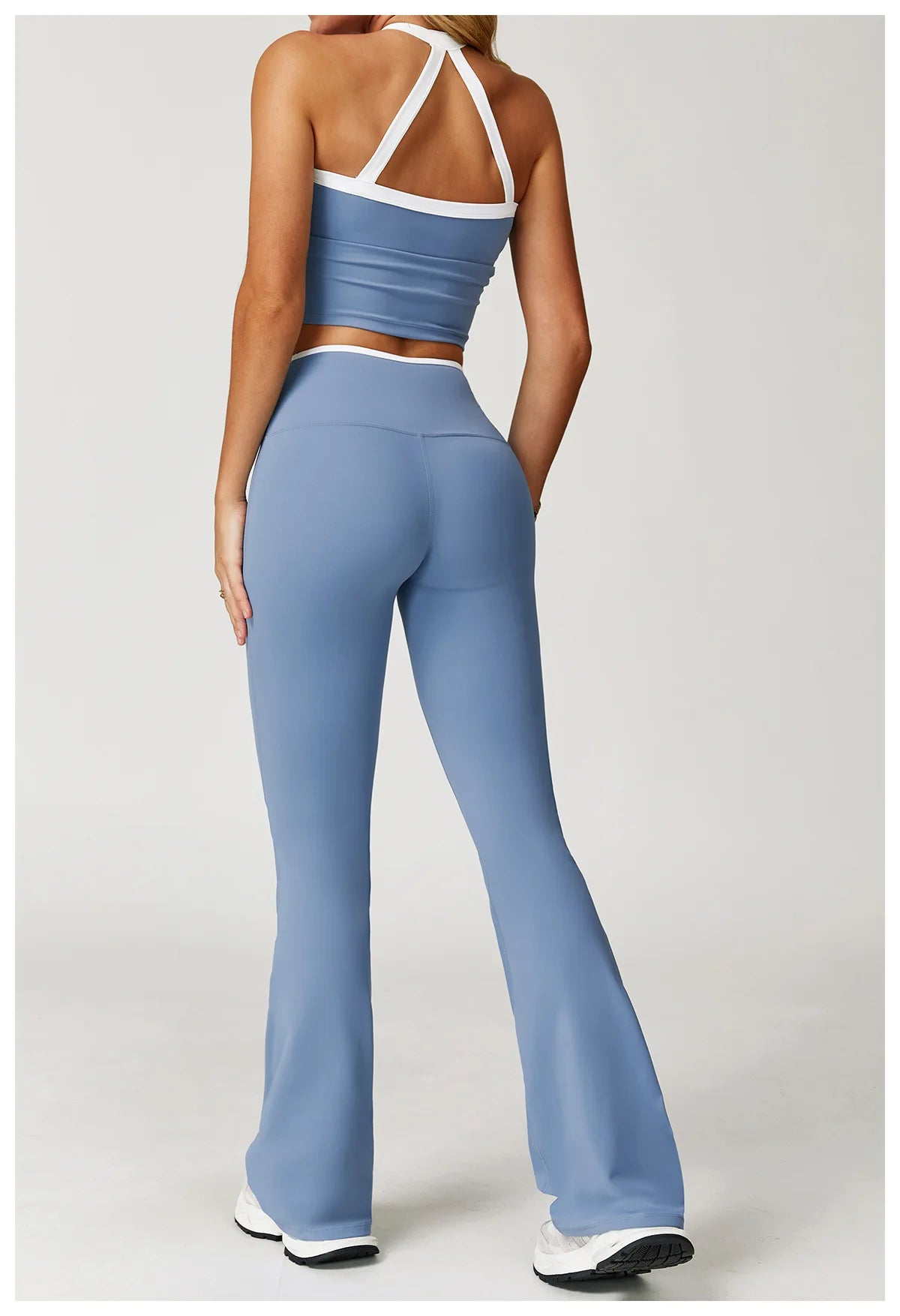 Women Tracksuit 2PCS Yoga Set Nude Feeling Workout Sets Gym Clothes Push Up Fitness Running Sportwear Sport Bra Leggings Suit