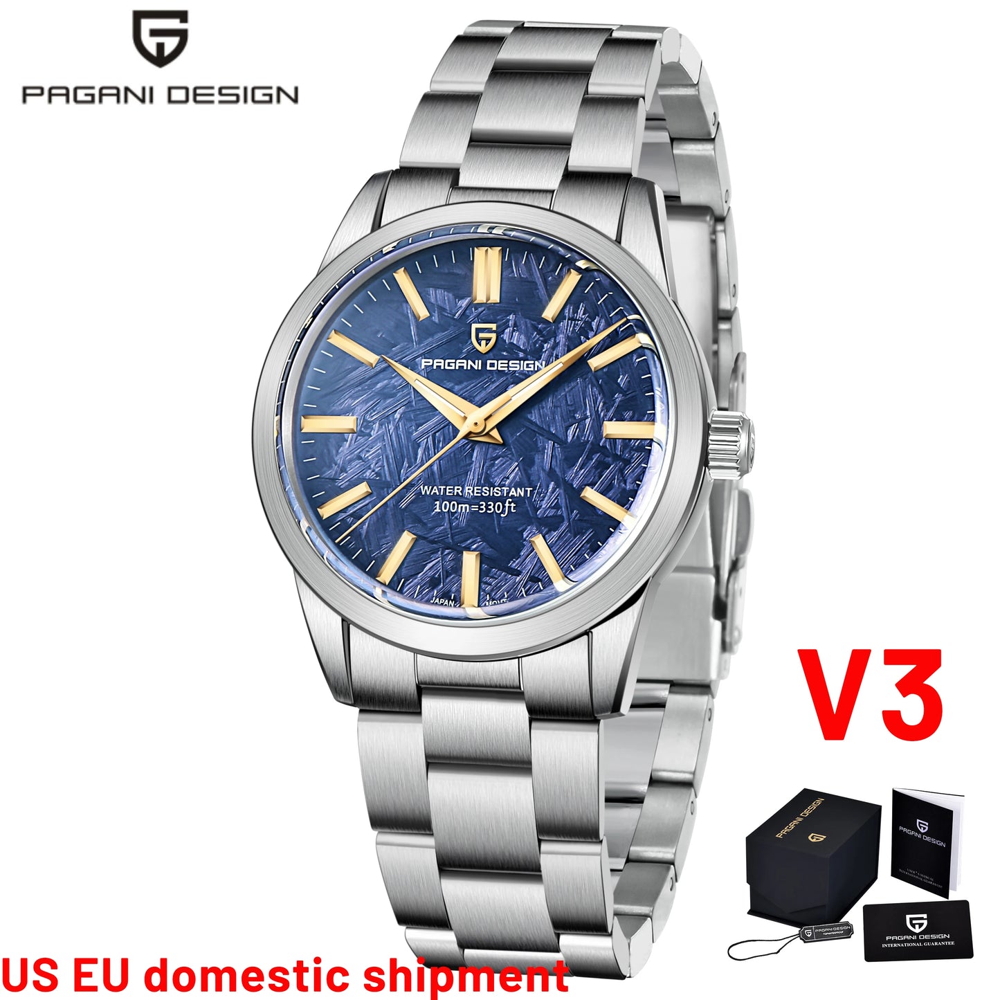 PAGANI DESIGN 2025 New 40MM Men's Quartz Watches Top Luxury Ultra thin fashion Watch For Men  AR Sapphire Mirror Wrist watch