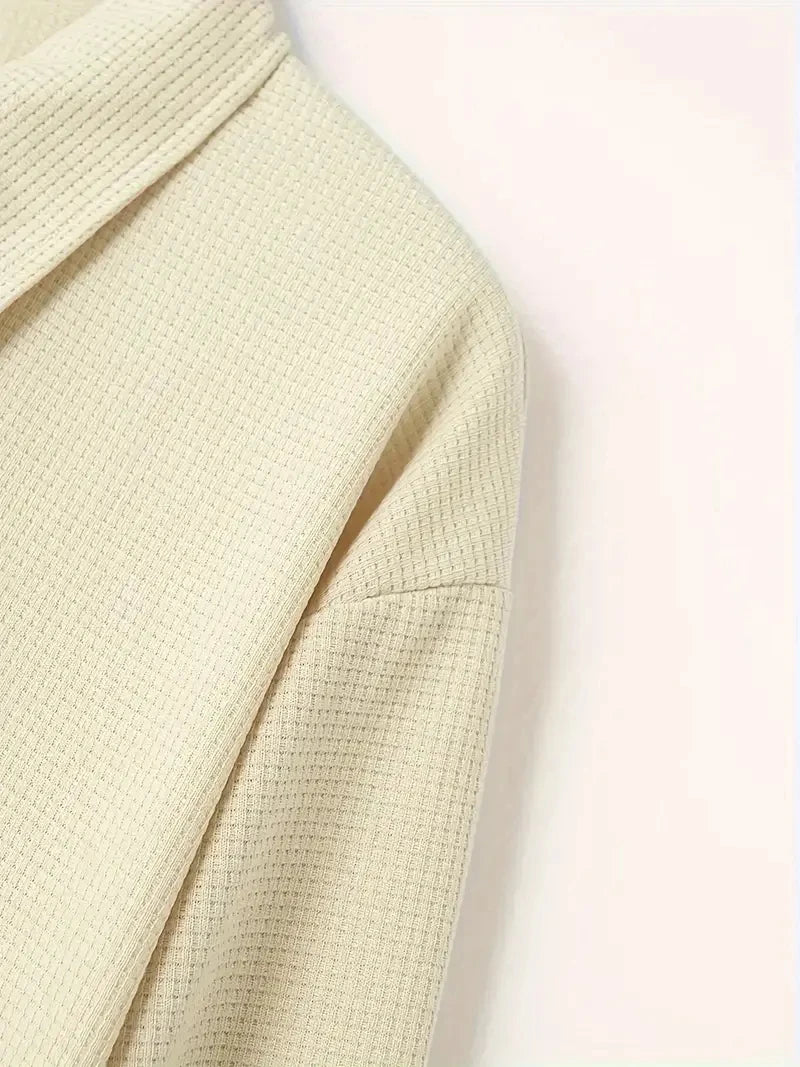 2 Pieces Classic Men's Sportswear Set - Soft, Breathable, Full Zip Tracksuit