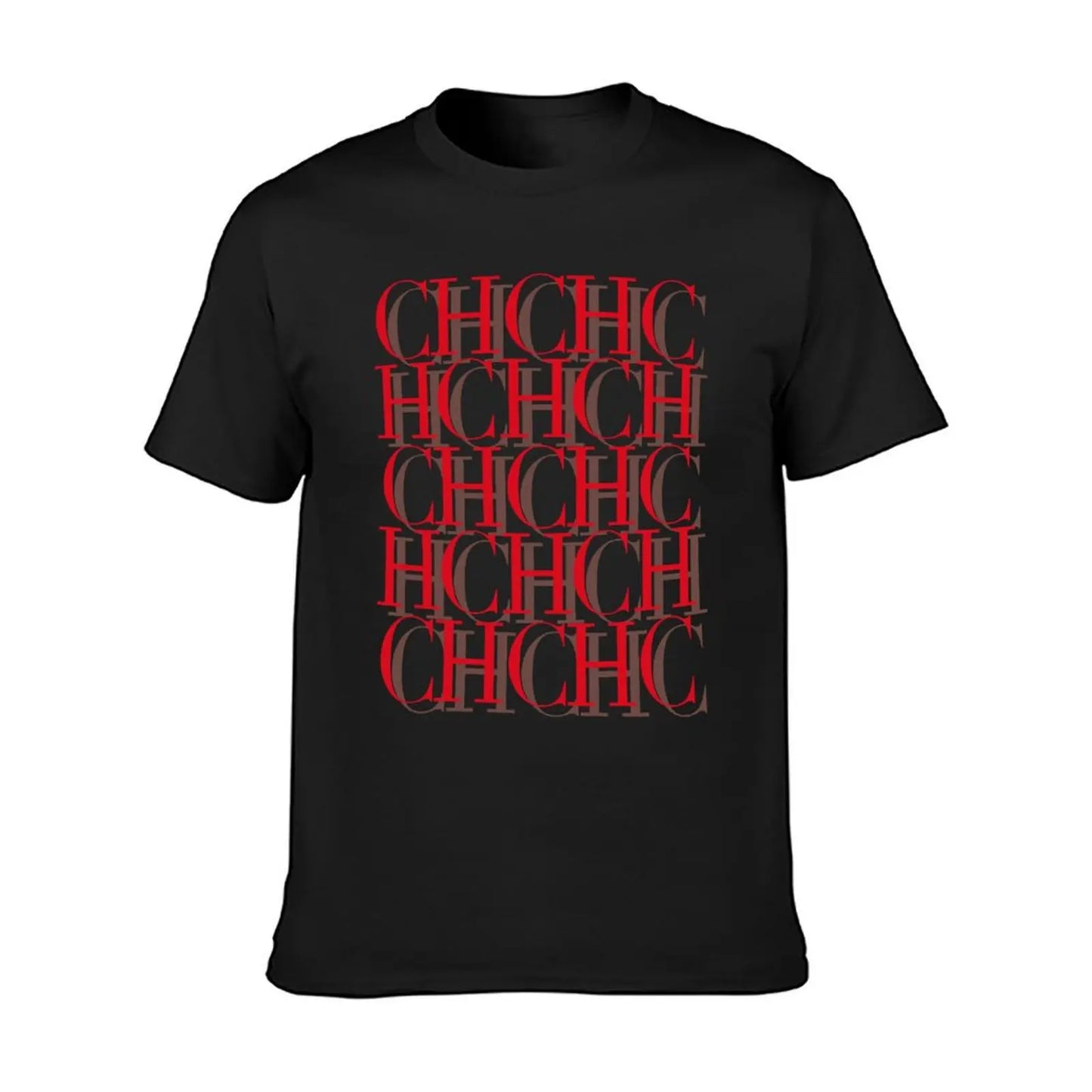 CHCH Men's Street T-shirt Print Tops Tees Summer T Shirt Oversized Tee Shirt for Men Tshirt Clothing