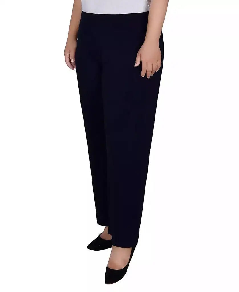 NY Collection | Plus Size Pull-On Wide-Leg Pants