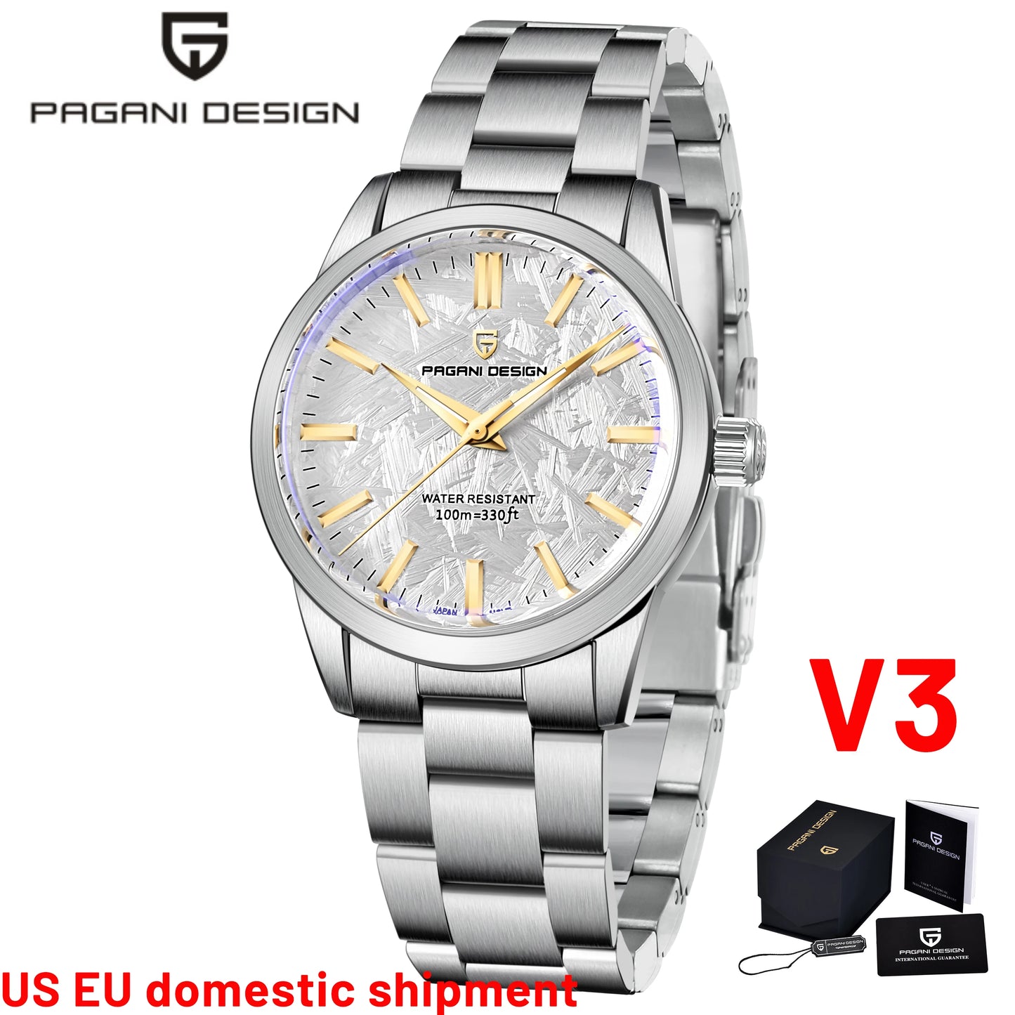 PAGANI DESIGN 2025 New 40MM Men's Quartz Watches Top Luxury Ultra thin fashion Watch For Men  AR Sapphire Mirror Wrist watch