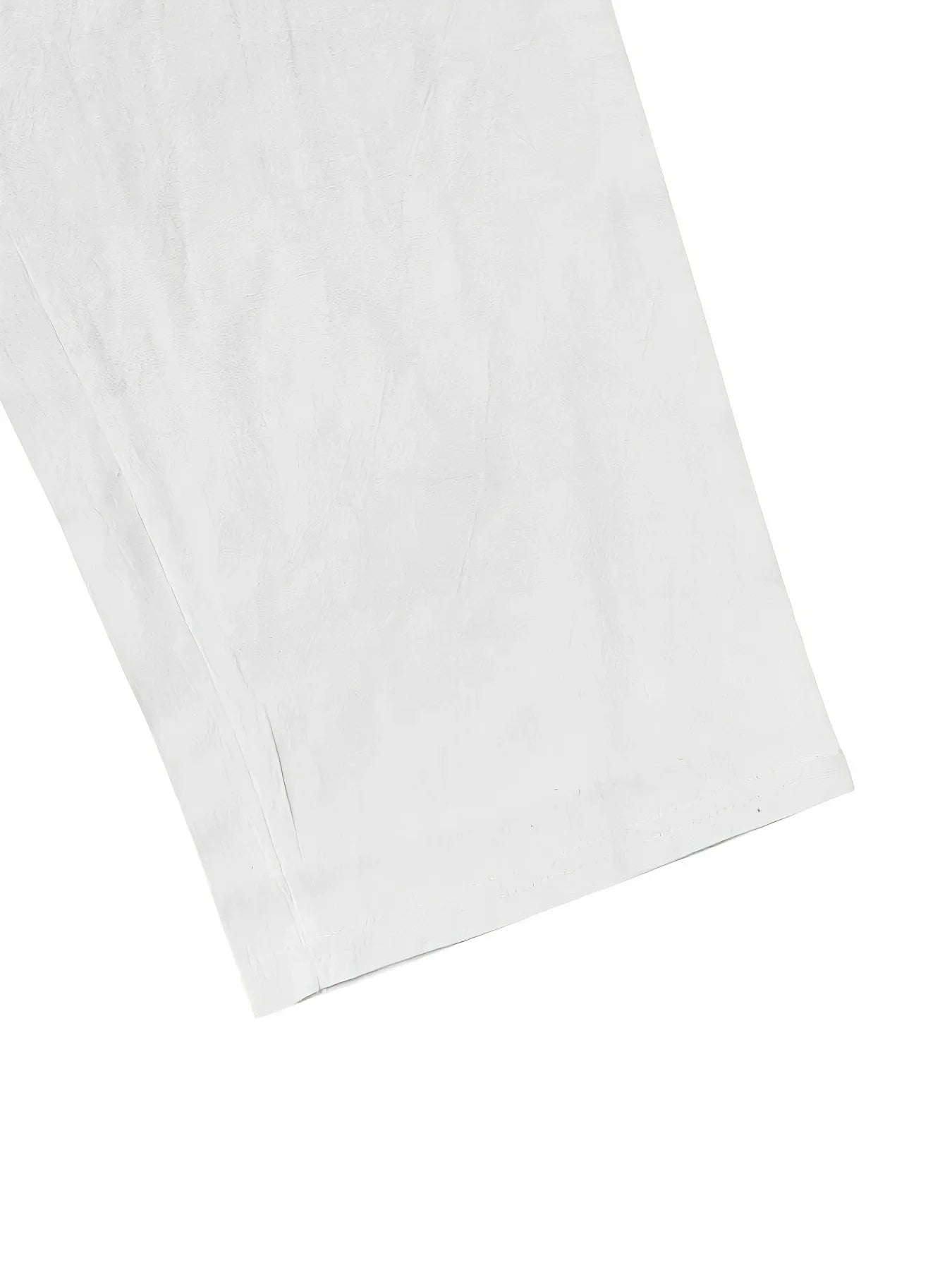 Spring and summer new men's solid-color cotton and linen casual long pants, Hawaiian beach loose sports and breathable street pa