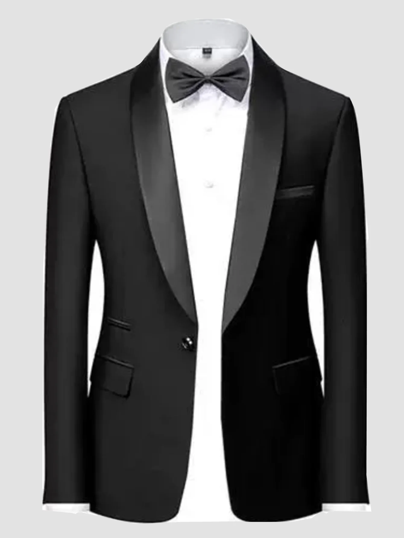 Men'S.Suit 3pcs Set,Jacket And Vest and Trousers, Fashionable Formal Wear, Suitable for Parties, Gatherings And Weddings.