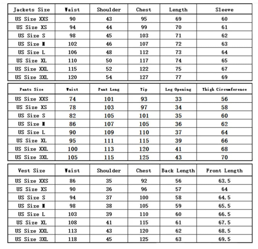 Men'S.Suit 3pcs Set,Jacket And Vest and Trousers, Fashionable Formal Wear, Suitable for Parties, Gatherings And Weddings.