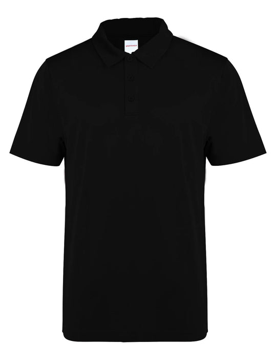 Men's Elastic Round Neck Polo Shirt - Comfortable and Breathable, Round Neck Short Sleeve, Summer Fashion Golf Shirt