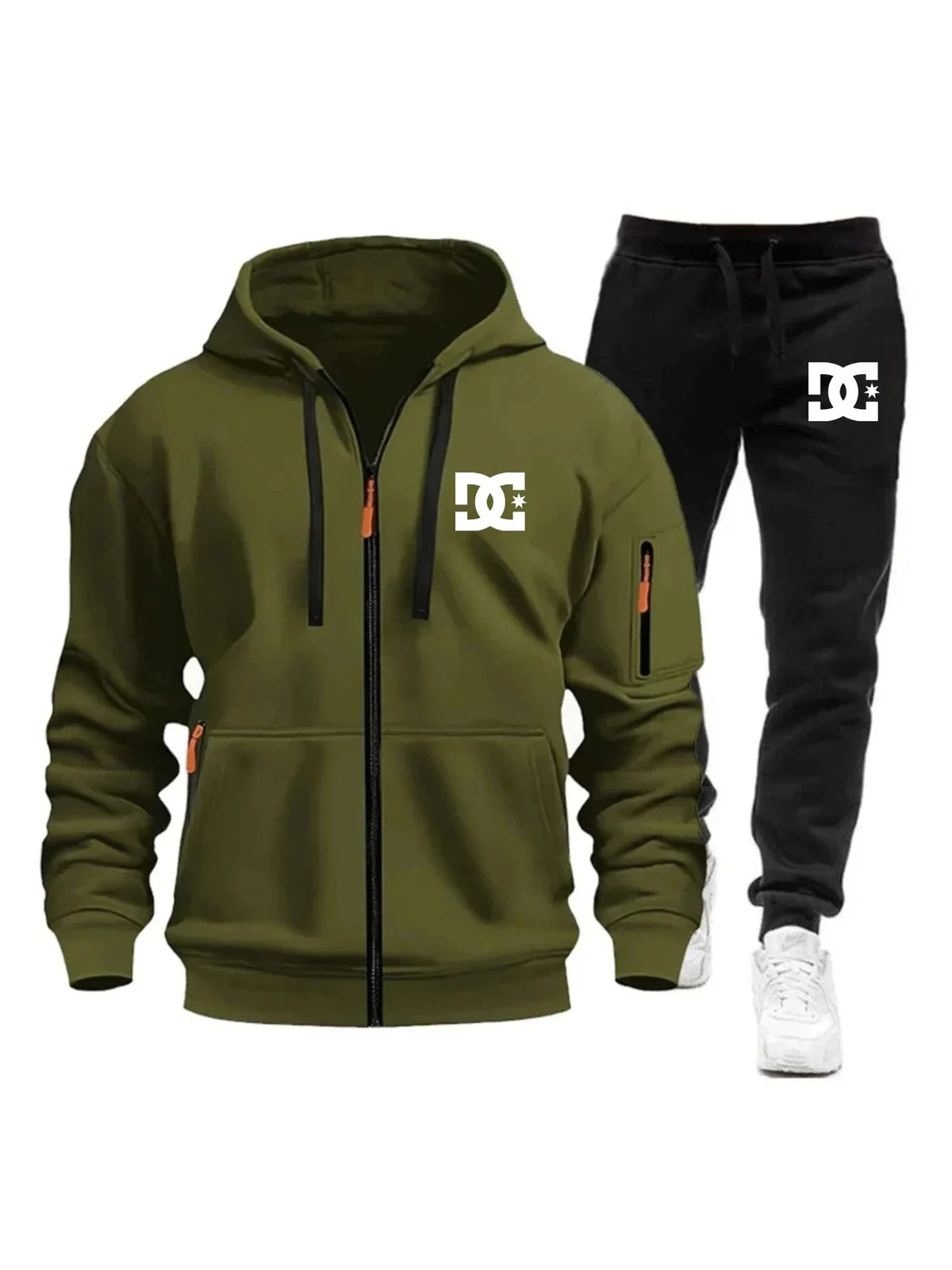 2026 Autumn Winter Men's Clothing Casual Sweatshirt Suit Sweatshirts for Men Daily Tricolor Hoodies Hot Sports Tracksuit Jogging