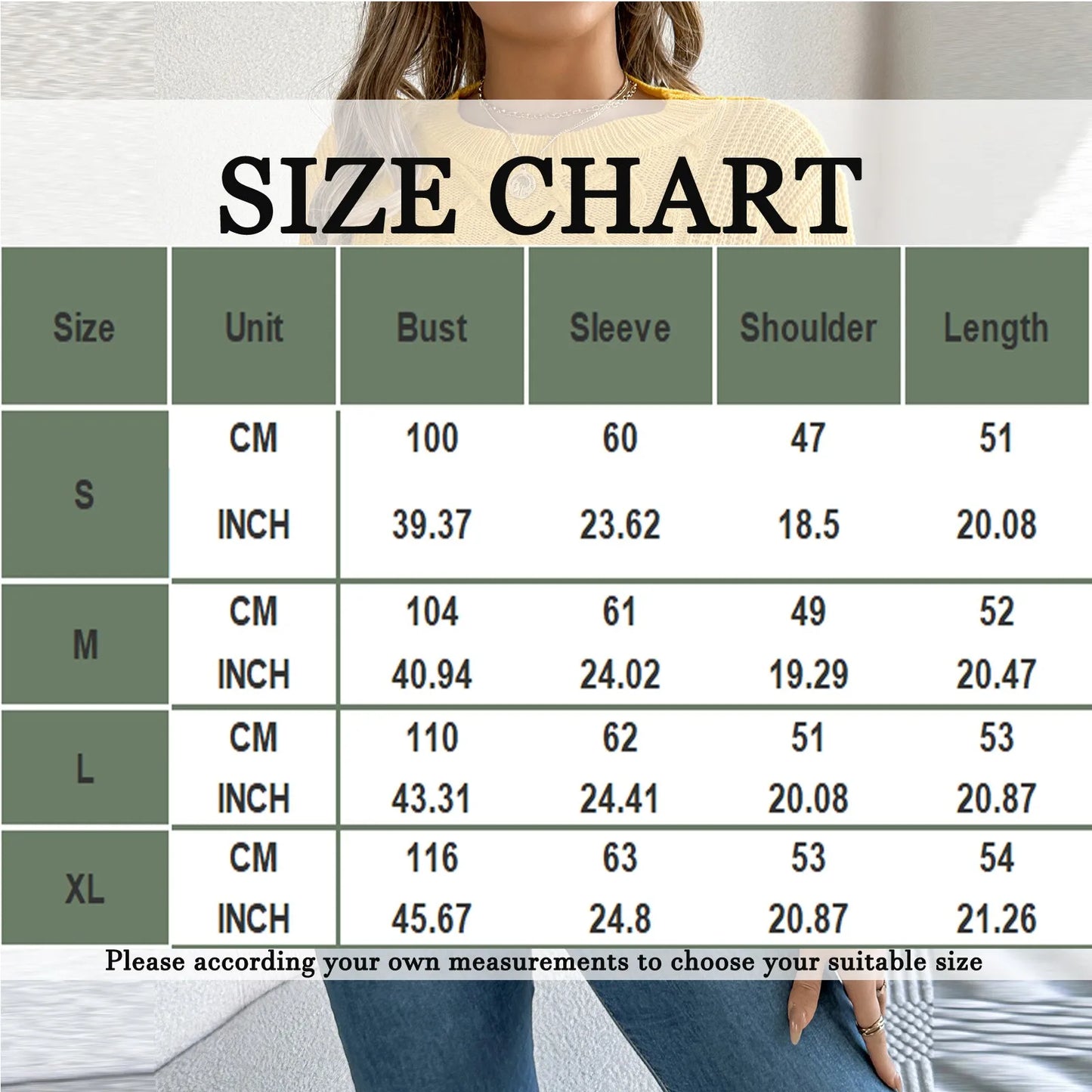 Women'S Fashion Solid Color Cable-Knit Long-Sleeved Waist Pullover Sweater Ropa De Mujer Winter Clothes Woman Sweater For Woman