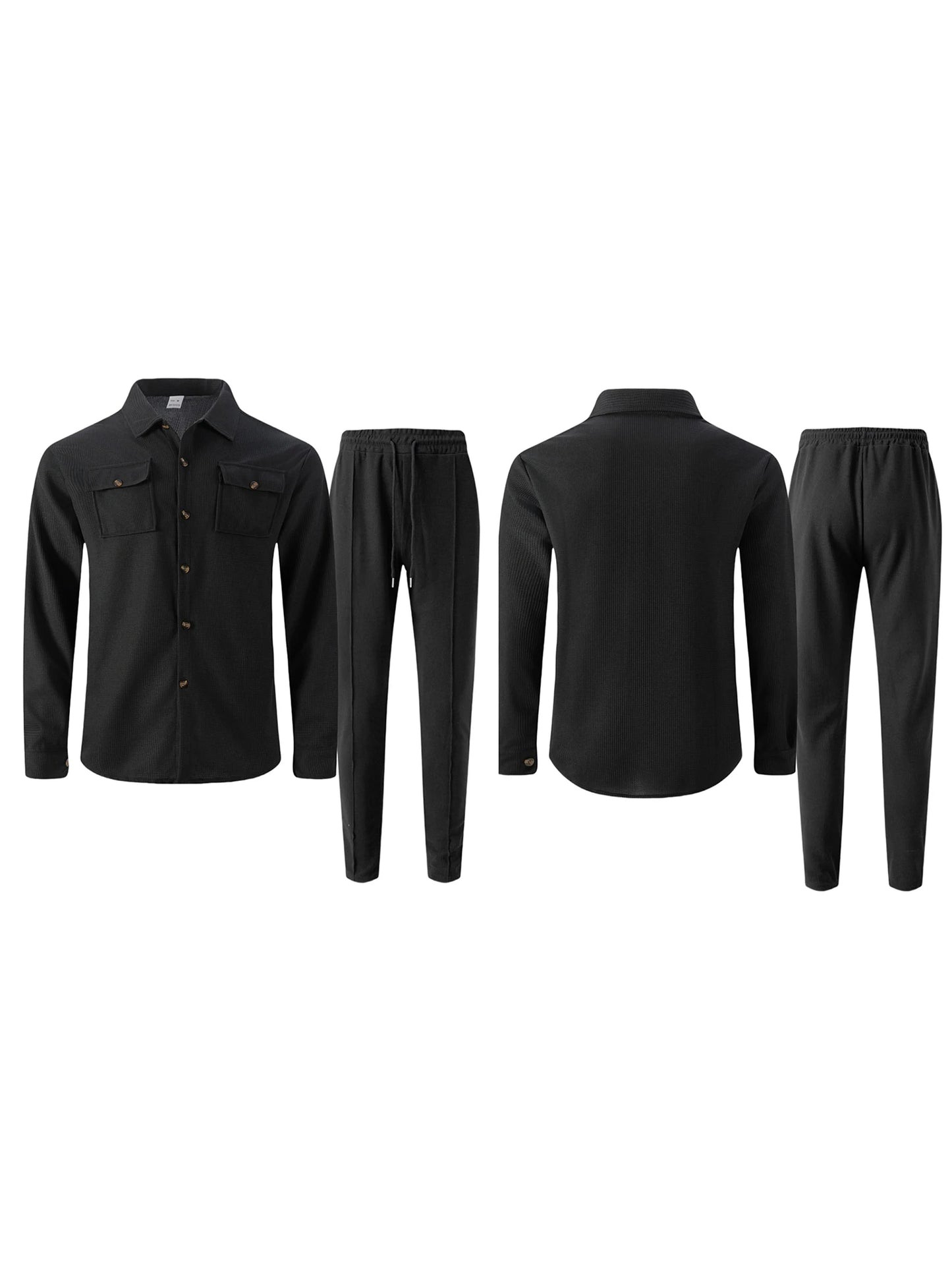 Men s 2-Piece Suit  Fit Blazer with Matching Trousers Formal Business Attire for Fall Events and Occasions