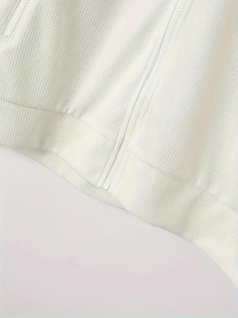 2 Pieces Classic Men's Sportswear Set - Soft, Breathable, Full Zip Tracksuit