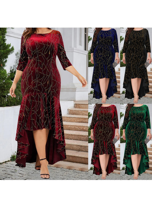 Women s Plus Size Sleeveless Maxi Dress with Floral Print and V-Neckline Elegant and Flowy Summer Dress for Curvy Ladies