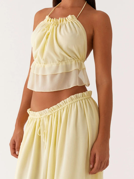 Women s Sexy V-Neck Sleeveless Crop Top with Lace Trim and Adjustable Spaghetti Straps for Beach Party Night Outfits