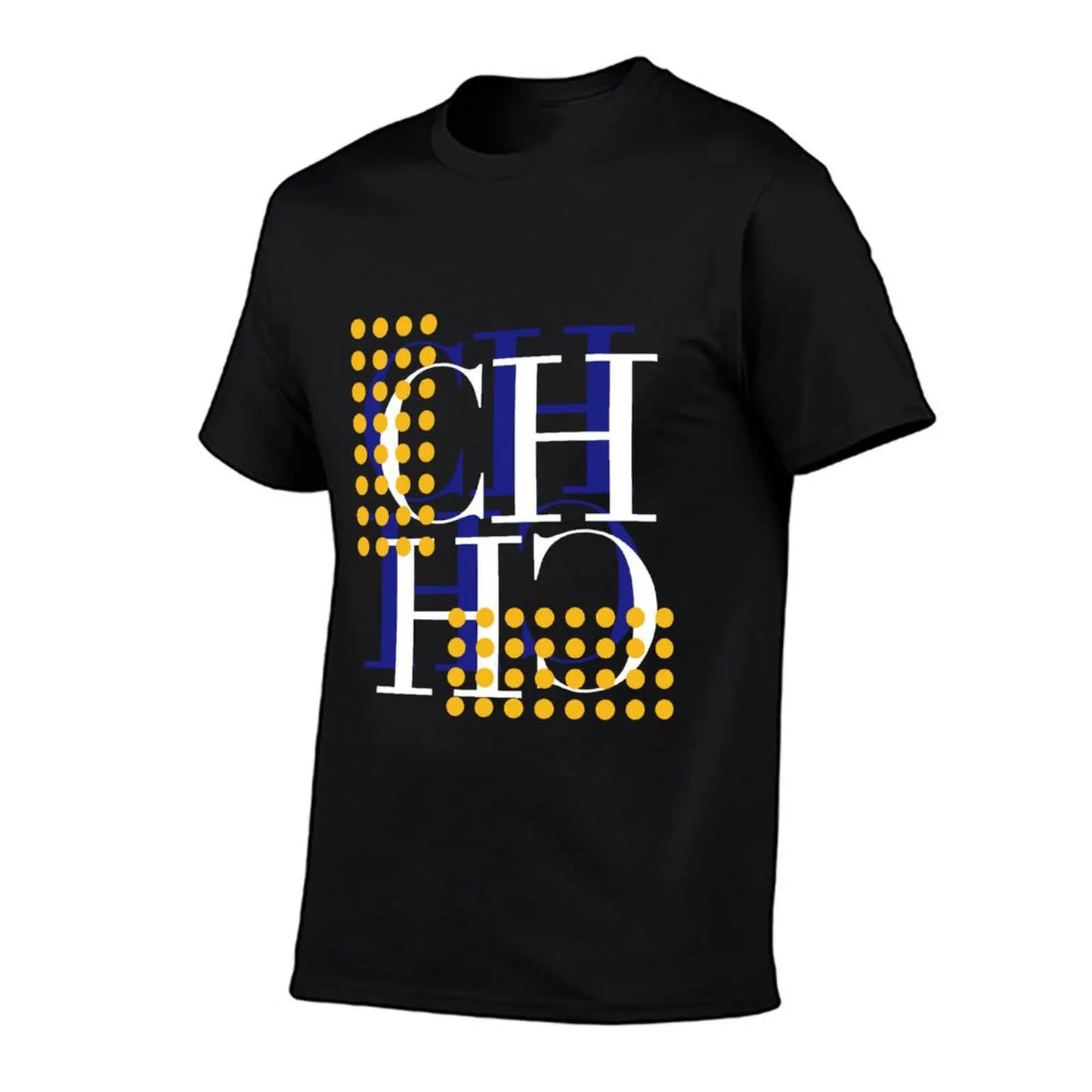 CHCH Men T Shirt Summer Cotton Tops Fashion Tshirts O-neck Round Collar Short-Sleeve Men Top Tees