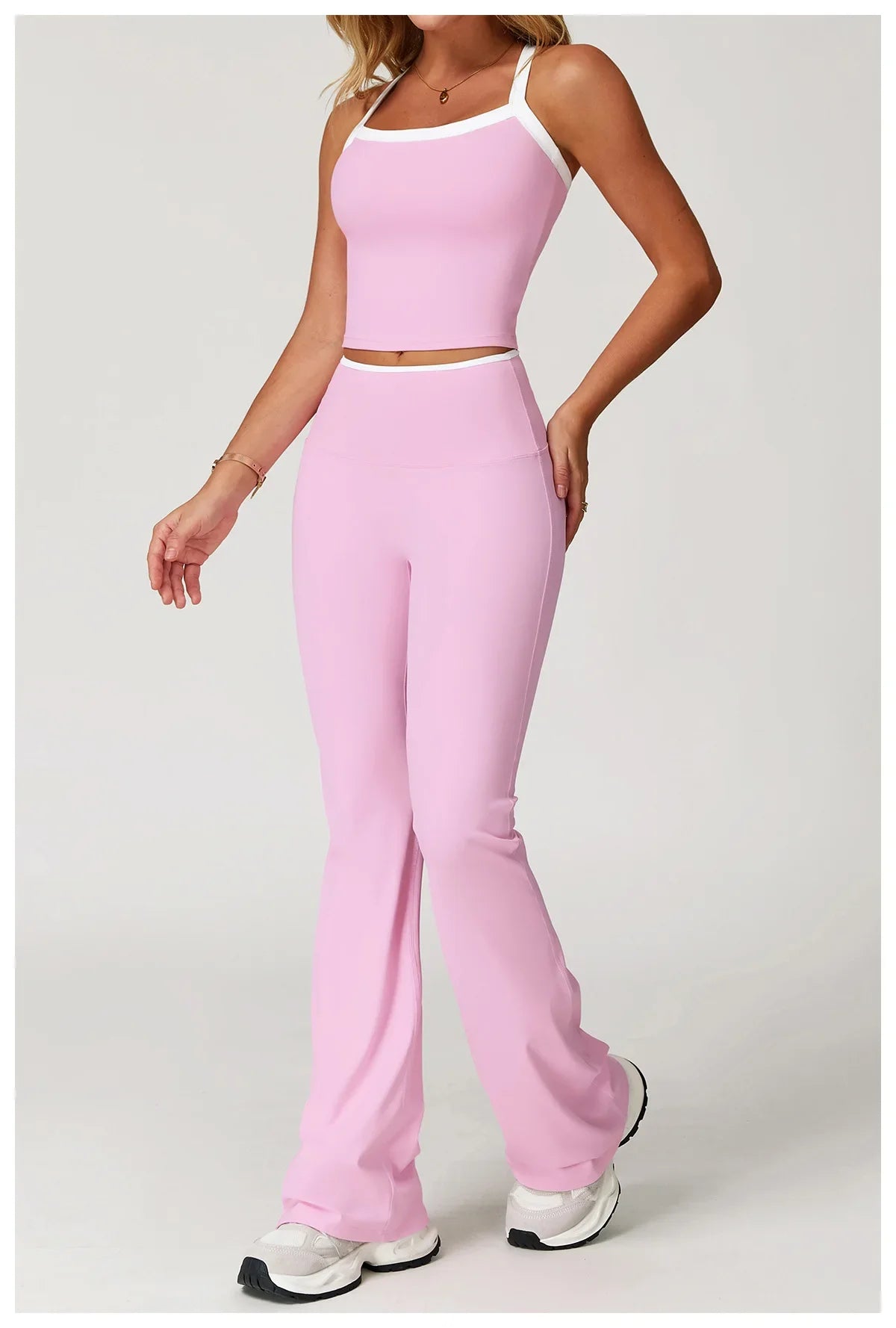 Women Tracksuit 2PCS Yoga Set Nude Feeling Workout Sets Gym Clothes Push Up Fitness Running Sportwear Sport Bra Leggings Suit