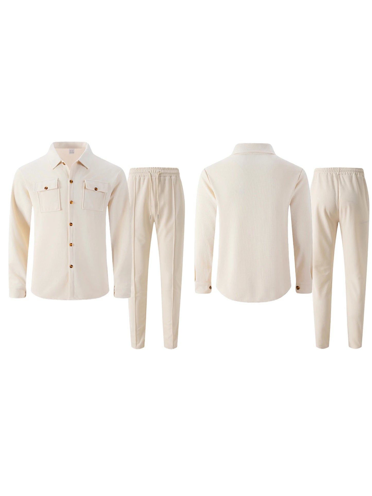 Men s 2-Piece Suit  Fit Blazer with Matching Trousers Formal Business Attire for Fall Events and Occasions