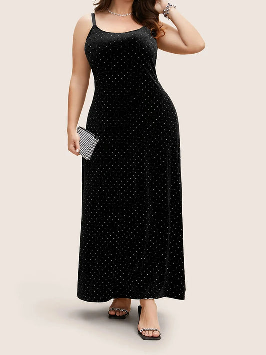 Women Plus Size Dress Floral Print Off Shoulder Ruffle Sleeve Vintage Velvet Dress Summer Casual Maxi Long Dress