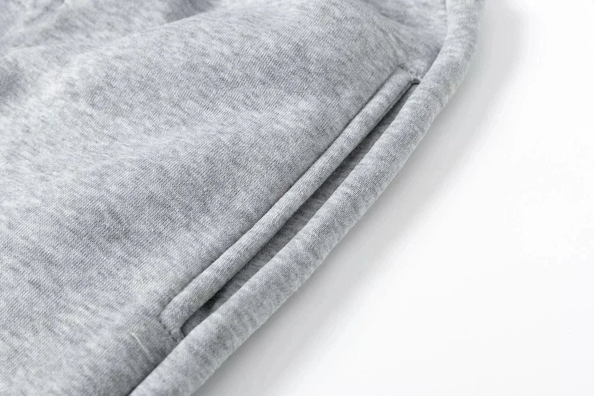 New York Letter Printed Spring and Autumn Hoodie for Couples Y2K Set Long Sleeved Casual and Comfortable kangaroo Pocket Hoodie