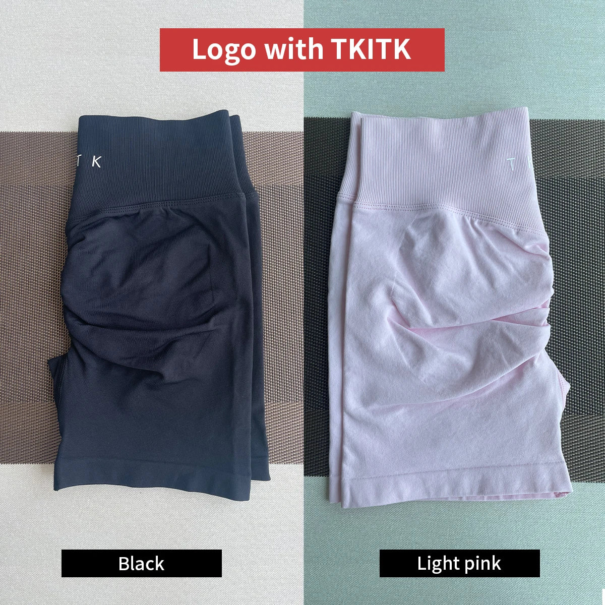 Newly listed price 2 Pcs TKITK Shorts Pro Solid Seamless Women Soft Fitness Outfits Yoga shorts Gym Running Bike Wear