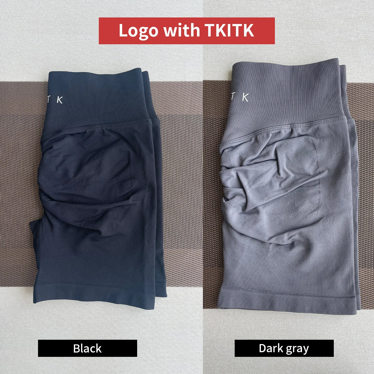 Newly listed price 2 Pcs TKITK Shorts Pro Solid Seamless Women Soft Fitness Outfits Yoga shorts Gym Running Bike Wear