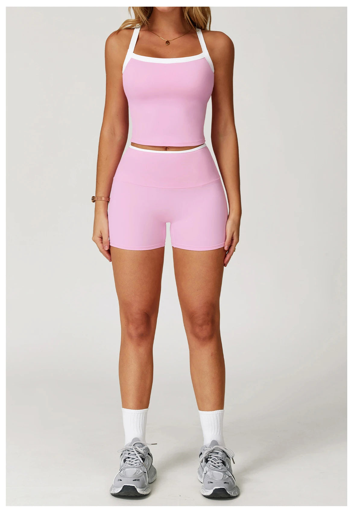 Women Tracksuit 2PCS Yoga Set Nude Feeling Workout Sets Gym Clothes Push Up Fitness Running Sportwear Sport Bra Leggings Suit