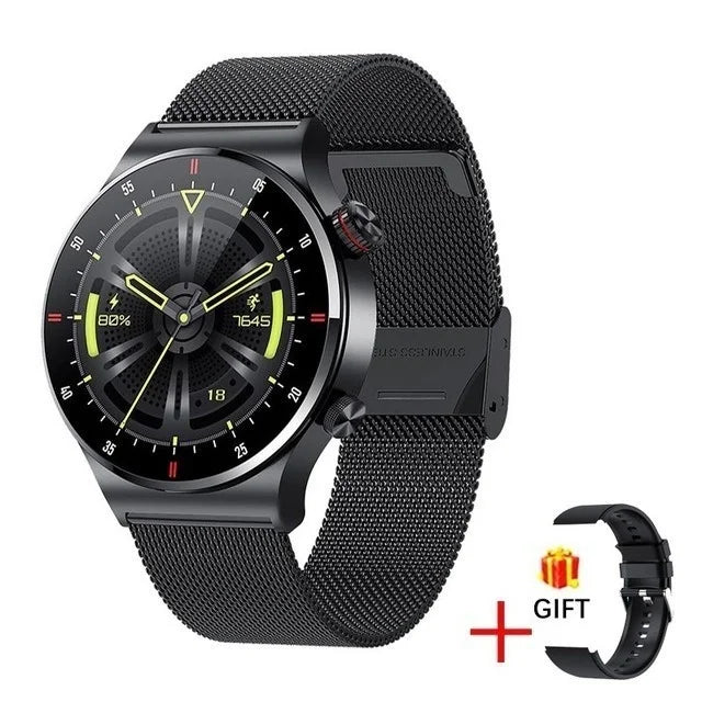 2024 NEW ECG+PPG Business Smart Watch Men Bluetooth Call Health Sleep Monitoring Multiple Sports Mode Waterproof Smartwatch