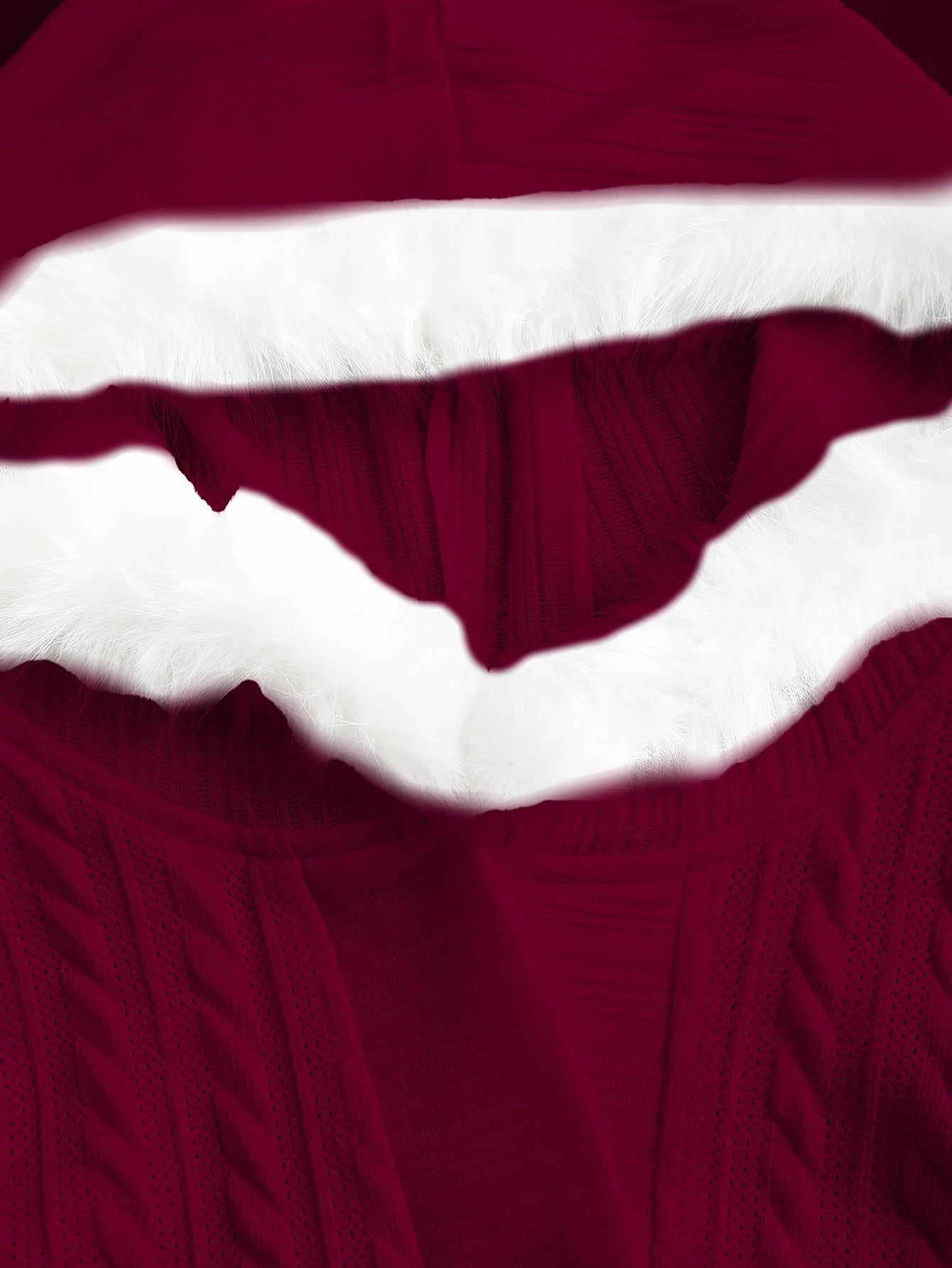 Y2K Cable Plaid Patchwork Hooded Button-Up Long Cardigan