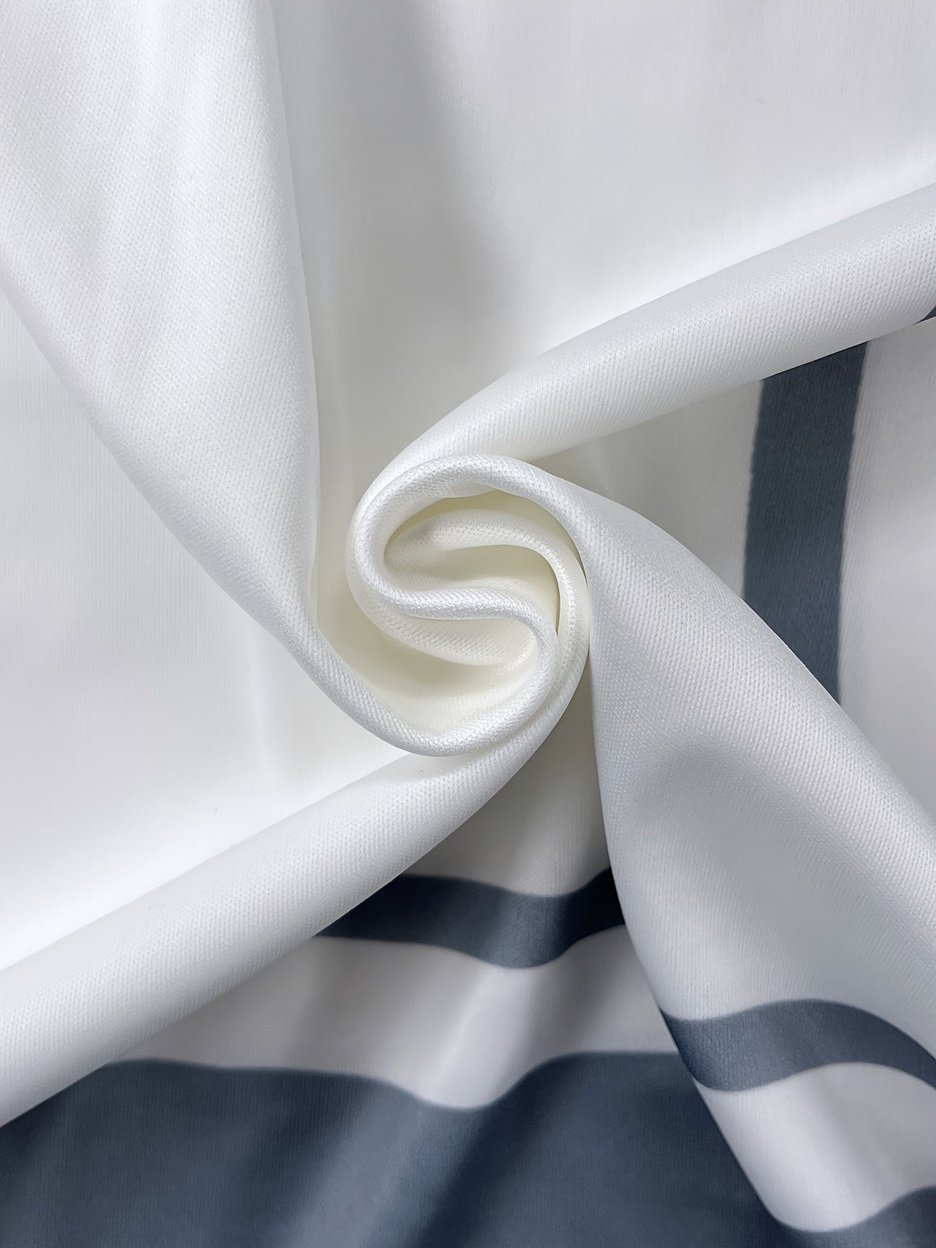 [Classic Men's Trouser Suit] Classic European and American Men's Long-Sleeved Trouser Suit - Breathable Skin-Friendly 2-Color Stitching Print Graphic Design - White and Gray