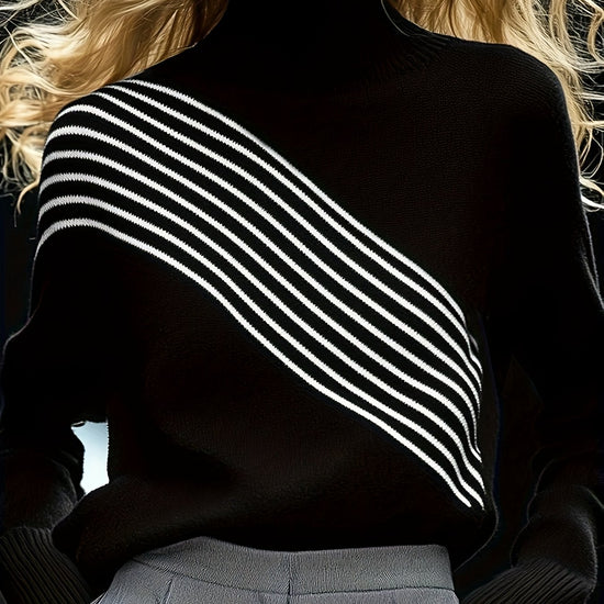 [Soft Turtleneck Sweater] Soft Warm Women&