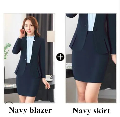 Fashion Business Women Interview Pants Suit