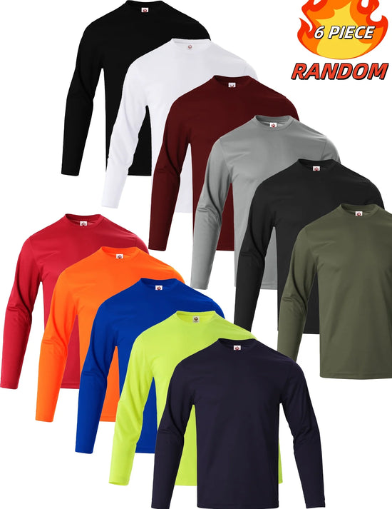 11 colors randomly selected 6-piece men&