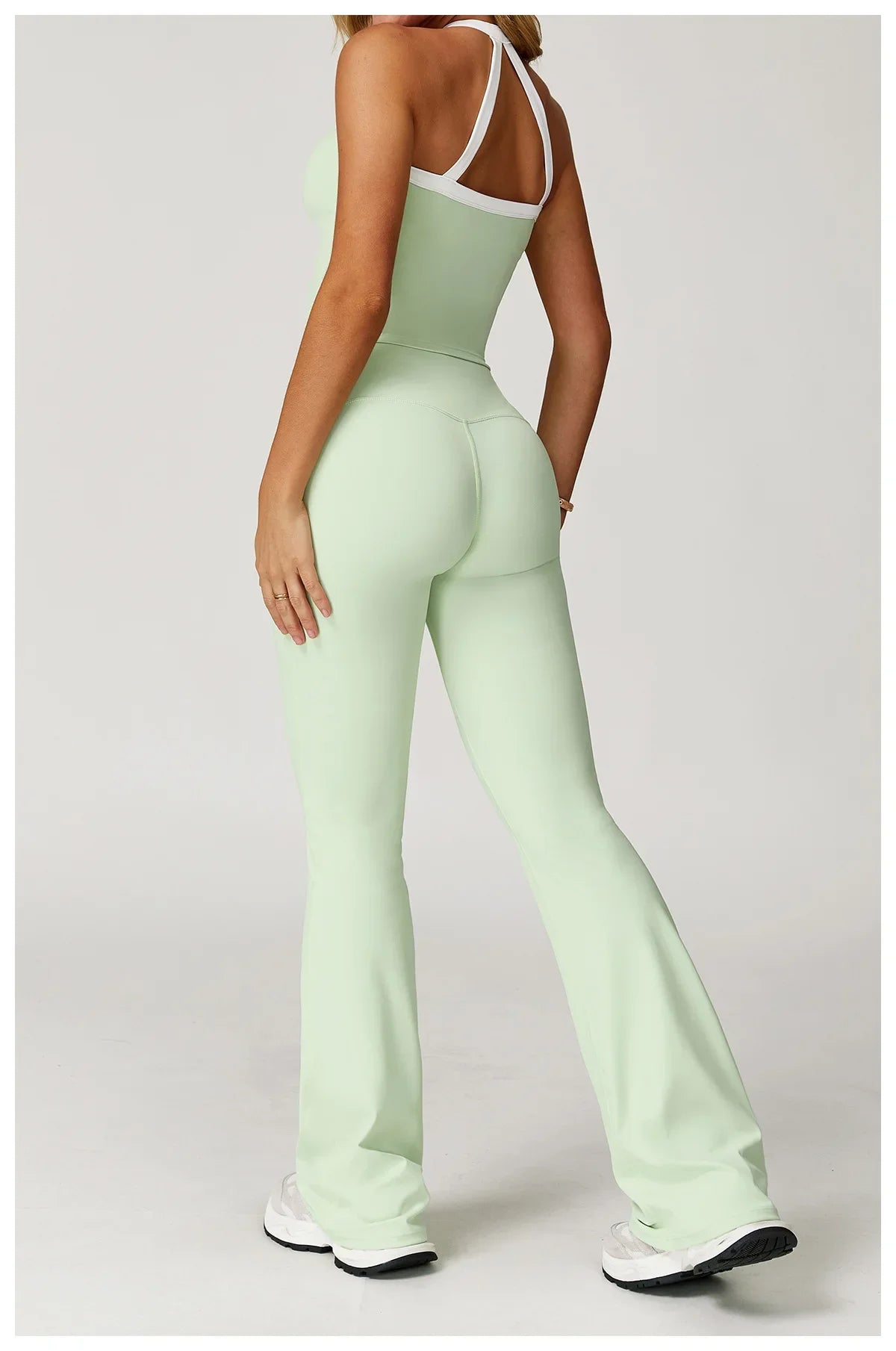 Women Tracksuit 2PCS Yoga Set Nude Feeling Workout Sets Gym Clothes Push Up Fitness Running Sportwear Sport Bra Leggings Suit