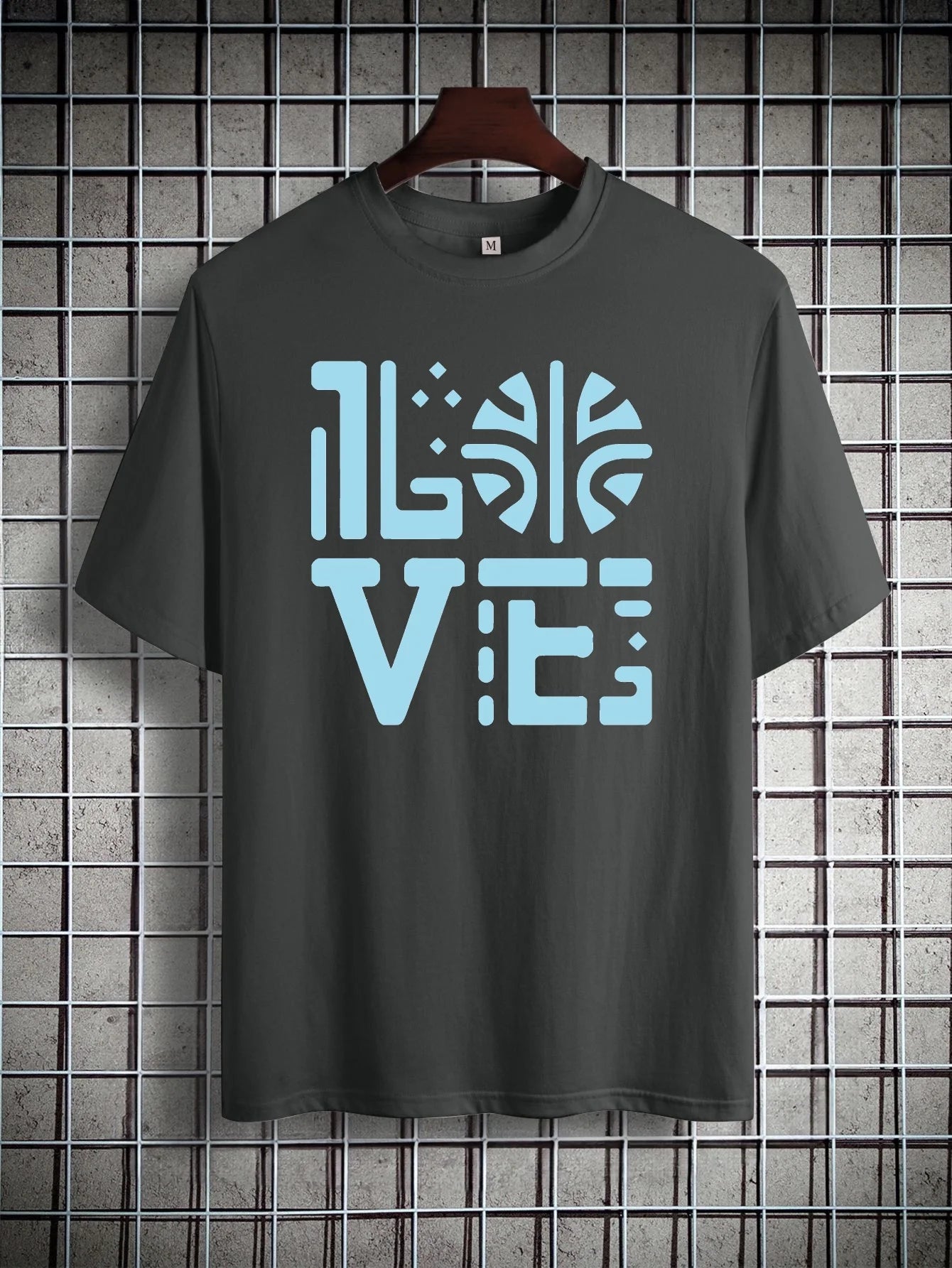 Fashion Print Cotton short-sleeved T-shirt American fashion trendy brand printed bottoming shirt for men and teenagers spring an