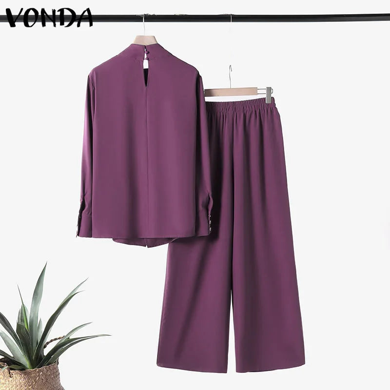 plus size autumn high neck suit