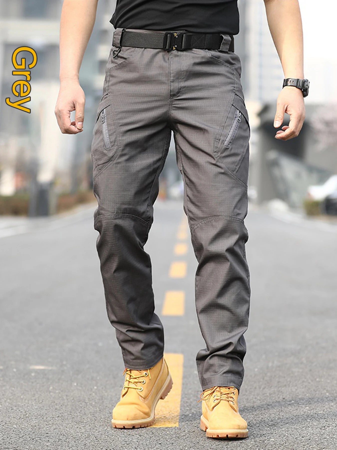 New Nen's Tactical Pants , Multi-pocket Design, Scratch-resistant, Breathable and Comfortable, Outdoor Commuting Lightweight
