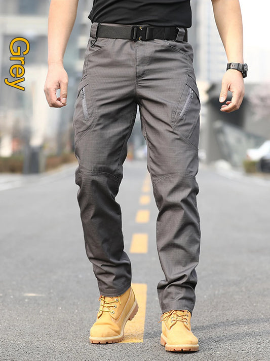 New Nen's Tactical Pants , Multi-pocket Design, Scratch-resistant, Breathable and Comfortable, Outdoor Commuting Lightweight