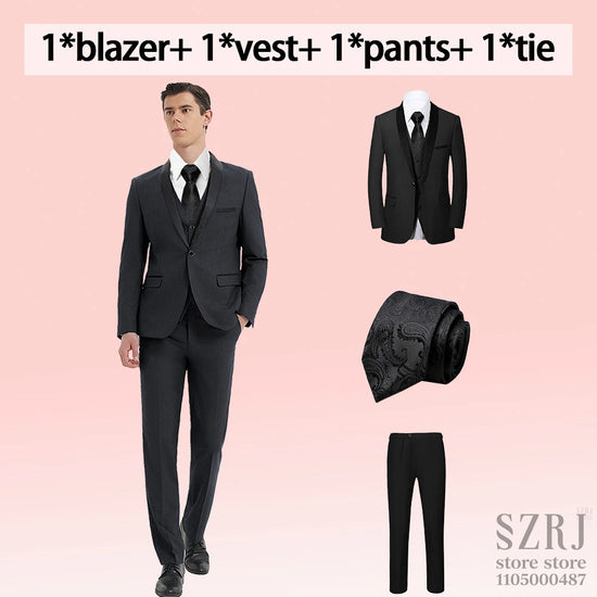4pcs Men&