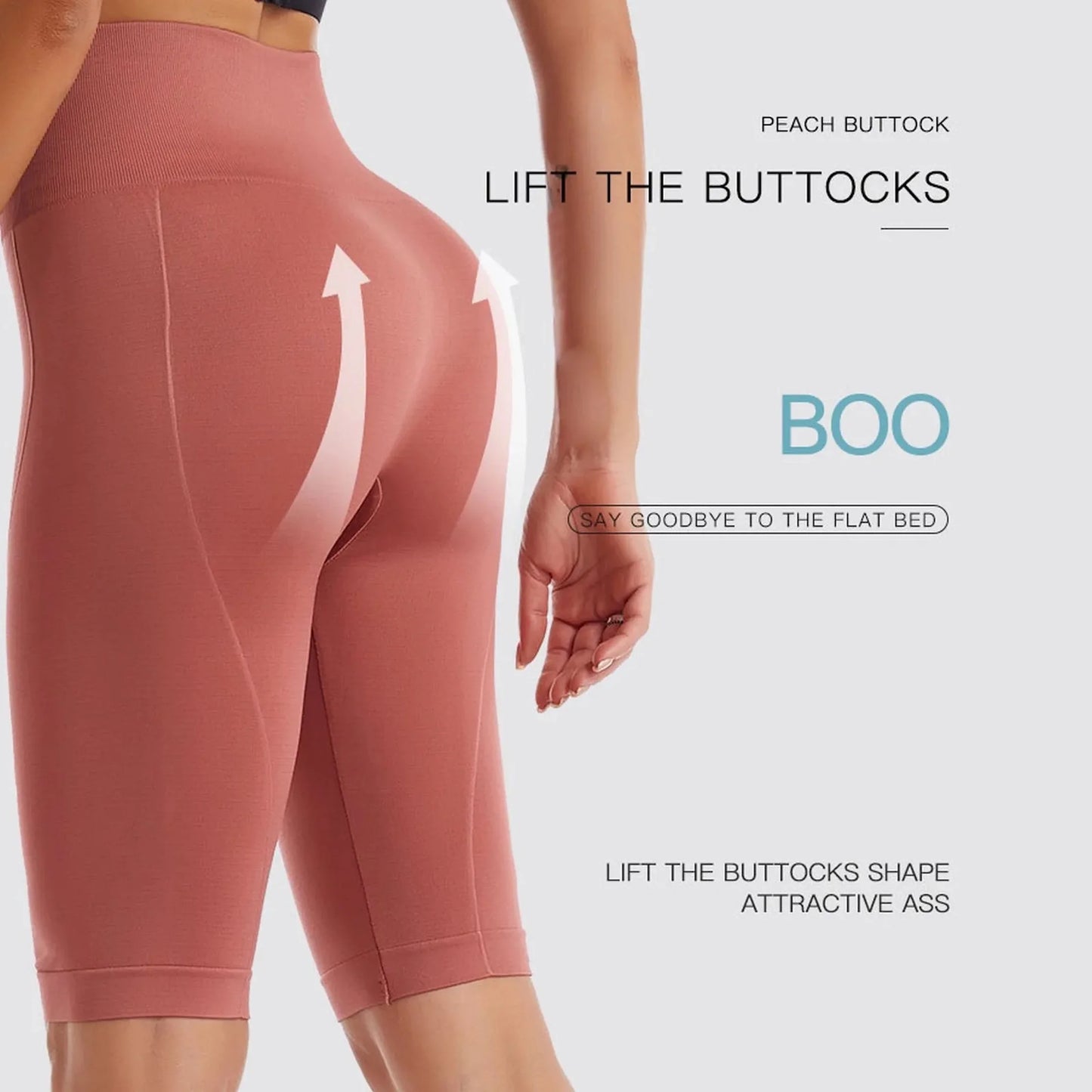 Seamless Yoga Shorts Women Fitness Push Up Trainning Quick Dry Sportwear Shorts Casual Tummy Control Gym Cycling Shorts Female