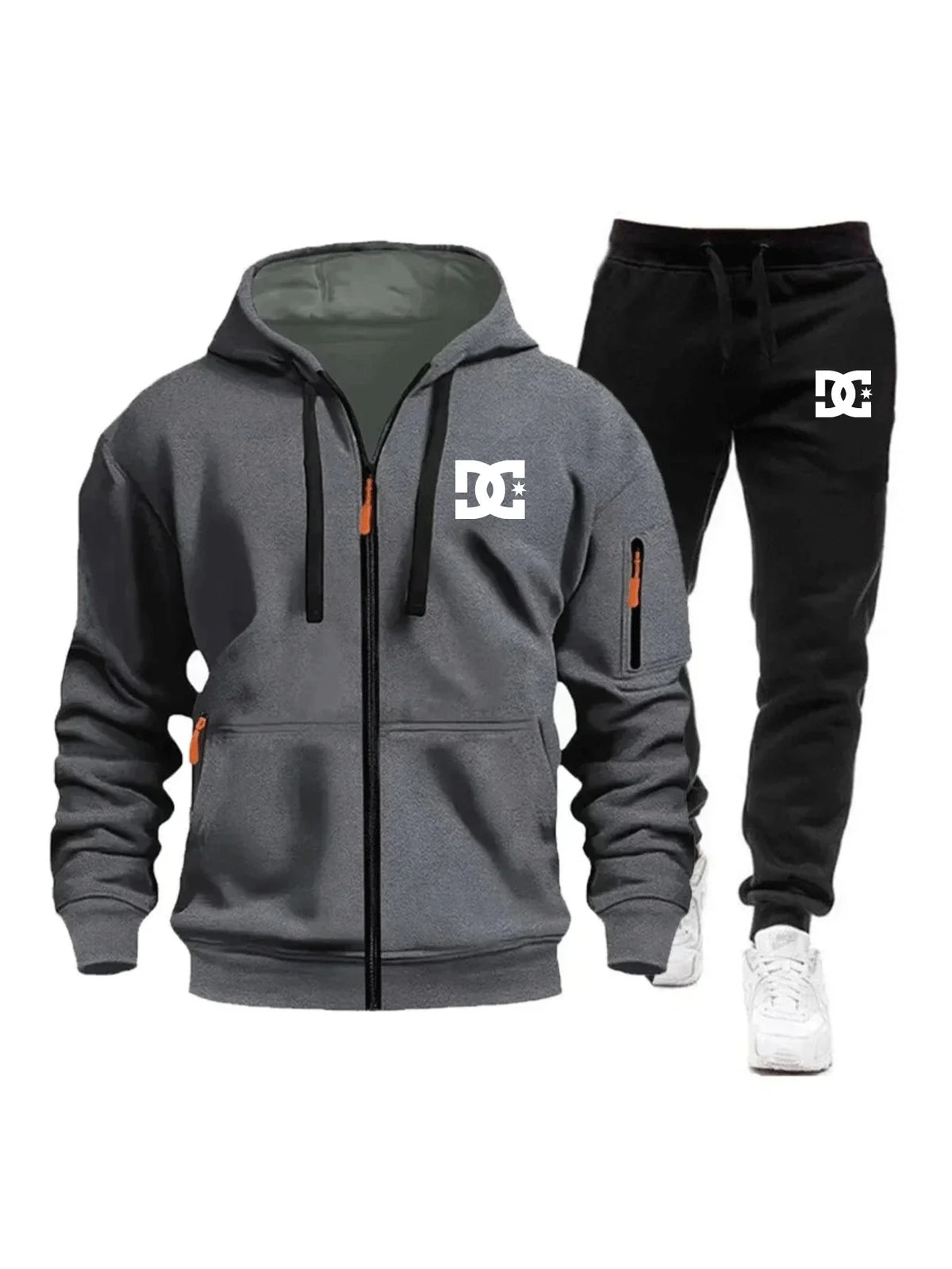 2026 Autumn Winter Men's Clothing Casual Sweatshirt Suit Sweatshirts for Men Daily Tricolor Hoodies Hot Sports Tracksuit Jogging