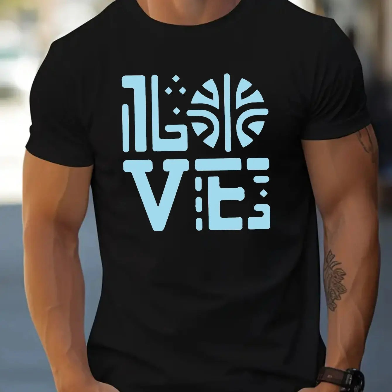Fashion Print Cotton short-sleeved T-shirt American fashion trendy brand printed bottoming shirt for men and teenagers spring an