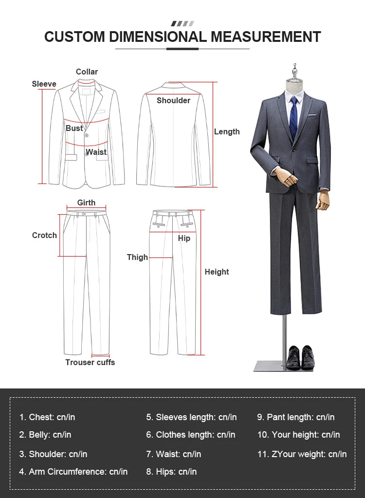 Men's Plaid Suit, Slim Fit Polyester Blend Long Sleeve Tuxedo with Chest Pocket, Machine Washable