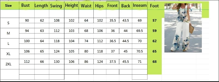 Simple Sleeveless Printed Vest Long Pants Set Women Summer Fashion Round Neck Casual T-Shirt Top Loose Pants Suit Clothes