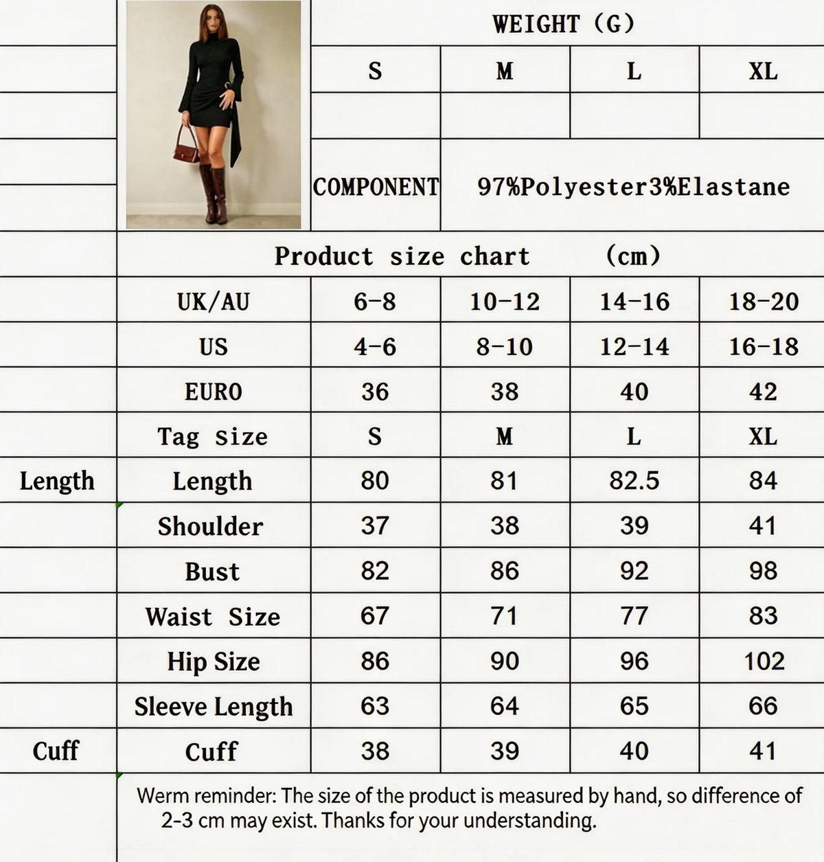 Dresses for Women Slim Long Sleeve Stand Collar Women Dress Package Hip Mini Dress Women
