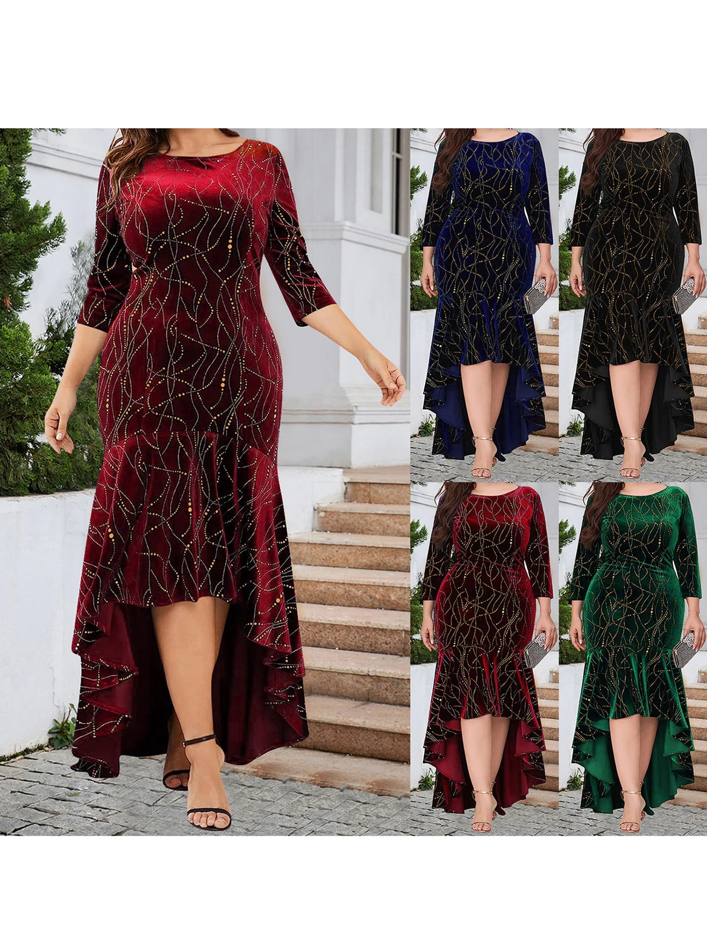 Women s Plus Size Sleeveless Maxi Dress with Floral Print and V-Neckline Elegant and Flowy Summer Dress for Curvy Ladies