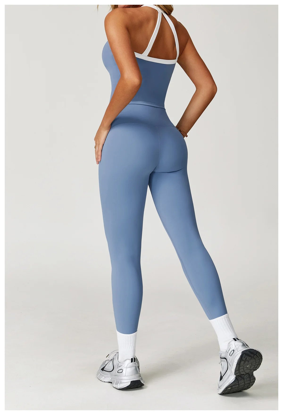 Women Tracksuit 2PCS Yoga Set Nude Feeling Workout Sets Gym Clothes Push Up Fitness Running Sportwear Sport Bra Leggings Suit