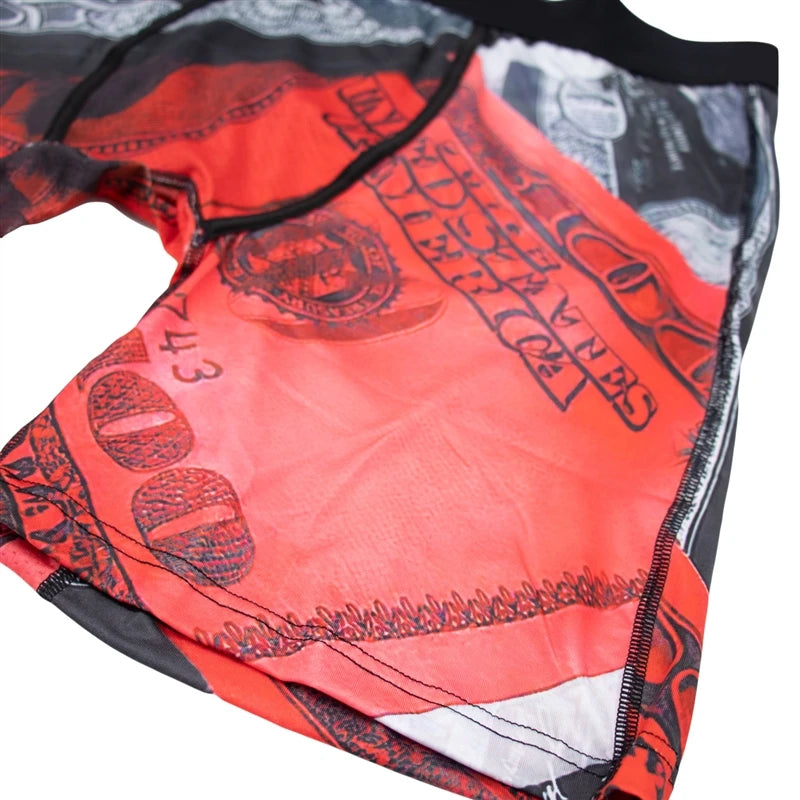 Fashion Print Men Underwear Boxer Cueca Male Panties Lingerie Men Underpants Boxershorts Trunks Plus Size XL-5XL Men's Boxers