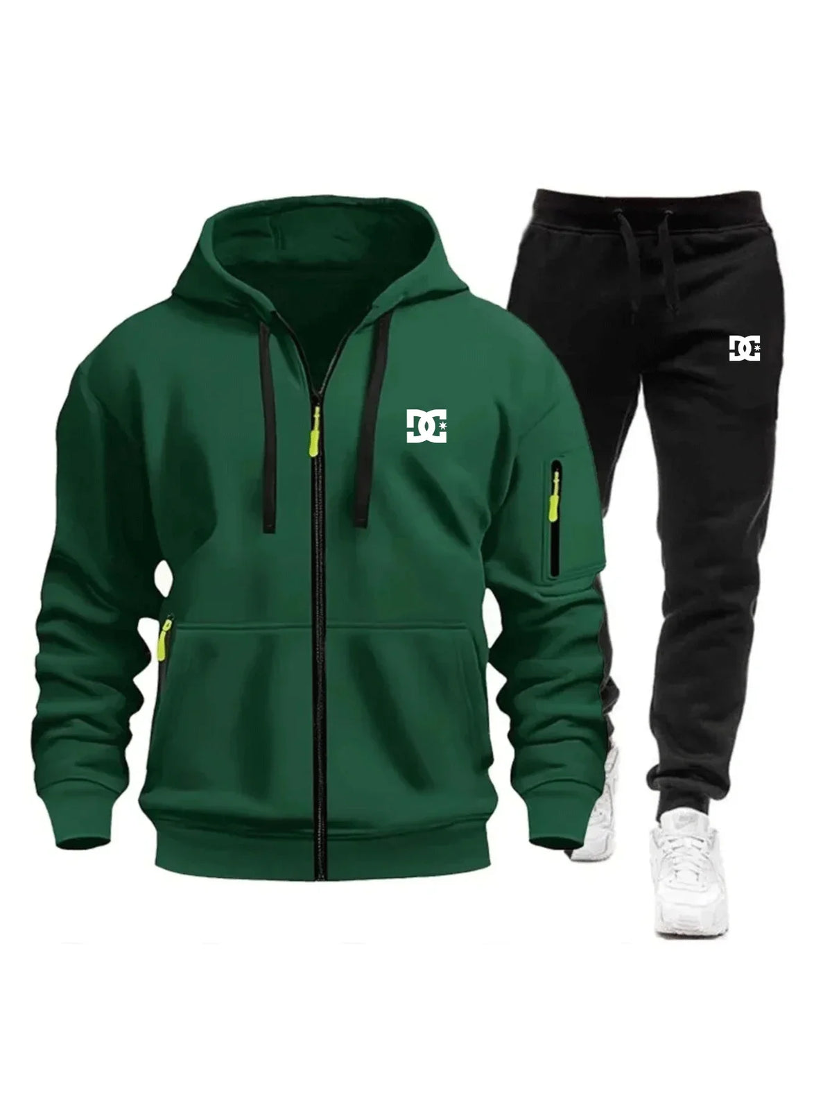 2026 Autumn Winter Men's Clothing Casual Sweatshirt Suit Sweatshirts for Men Daily Tricolor Hoodies Hot Sports Tracksuit Jogging